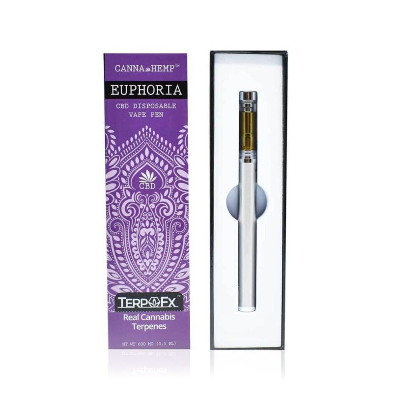 Canna Hemp Euphoria CBD Disposable Vape Pen Home