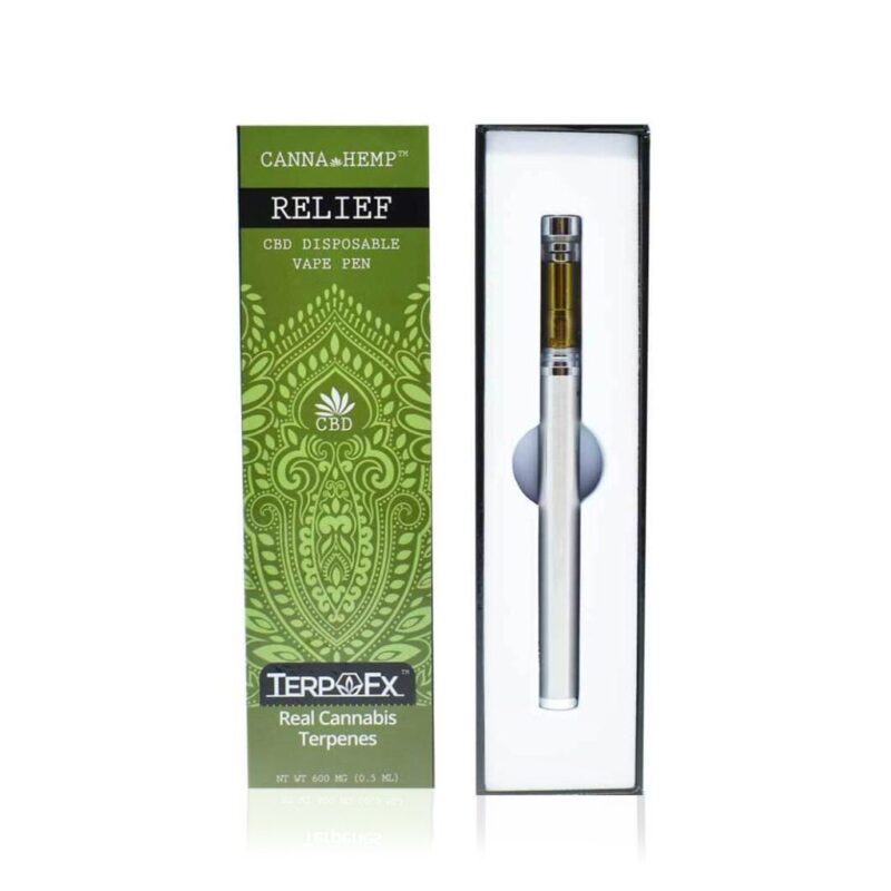 Canna Hemp Relief CBD Disposable Vape Pen Home