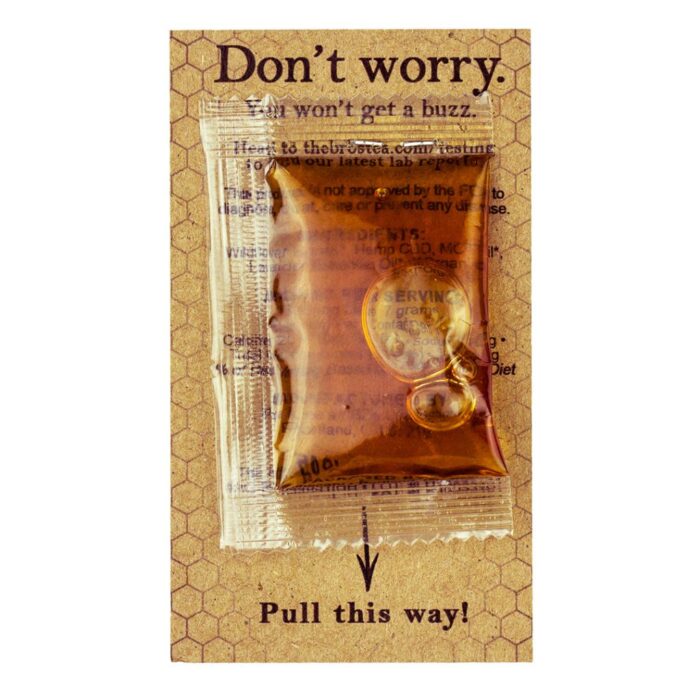 The Brothers Apothecary CBD Honey Pouch The Brothers Apothecary Sweet Heat CBD Honey – 5 Pack (75 mg Total CBD)