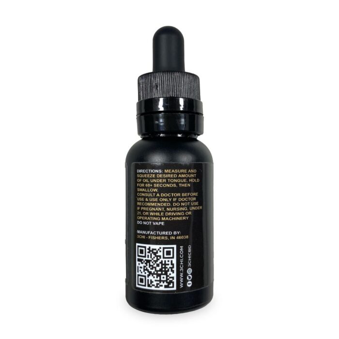 3Chi Delta-8 Comfortably Numb Tincture (600 mg Delta-8-THC, 600 mg CBN, 60 mg CBC)