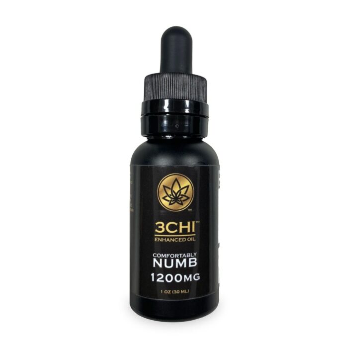 3Chi Delta-8 Comfortably Numb Tincture (600 mg Delta-8-THC, 600 mg CBN, 60 mg CBC)