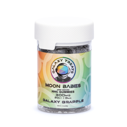 Galaxy Treats Moon Babies HHC Gummies – Galaxy Grapple (300 mg Total HHC)