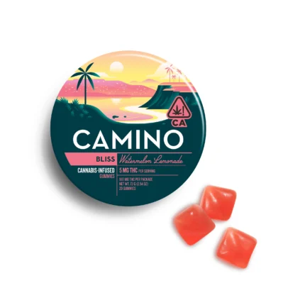 Camino Watermelon Lemonade Bliss Gummies